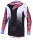 Tricou Cross Alpinestars Fluid Drag negru/albastru deschis/roșu