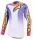 Tricou Cross Alpinestars Fluid Drag alb/coral/auriu