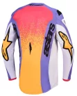 Tricou Cross Alpinestars Fluid Drag alb/coral/auriu