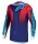 Tricou Cross Alpinestars Fluid Drag albastru/verde/bleumarin