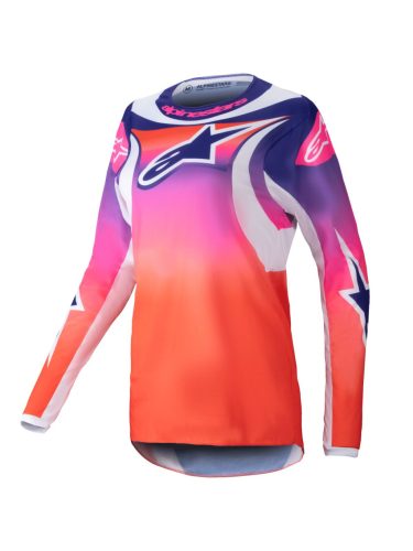 Jersey dama Alpinestars FLUID WURX MULTI/WHI