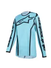 Tricou Cross dama Alpinestars Stella Fluid Apex Tropic-bl