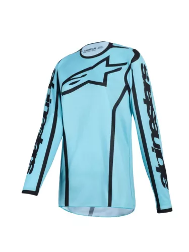 Tricou Cross dama Alpinestars Stella Fluid Apex Tropic-bl