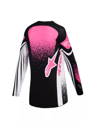Tricou Cross dama Alpinestars Stella Techstar Nomur negru/alb