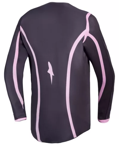 Tricou Cross dama Alpinestars Stella Fluid Apex v2 gri/roz