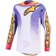 Tricou Cross copii Alpinestars Fluid Drag lila/albastru