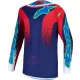 Tricou Cross copii Alpinestars Fluid Drag albastru/bleumarin/rosu