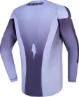 Tricou Cross copii Alpinestars Fluid Amber gri/mov/alb