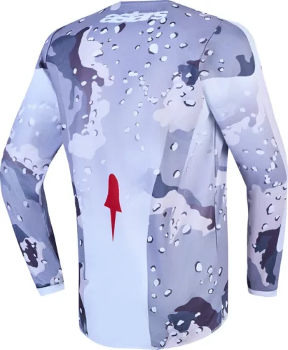 Tricou Cross copii Alpinestars Fluid Lone camuflaj/alb