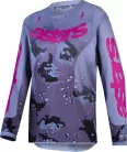 Tricou Cross copii Alpinestars Fluid Lone gri/camuflaj