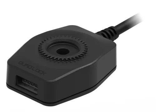 Încărcător USB Quad Lock pentru motocicletă