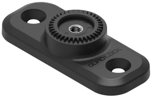 Bază Quad Lock 360 - placă plată cu 2 găuri