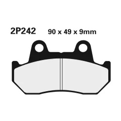 Plăcuțe frână Nissin semi-metalice față 2P-242NS