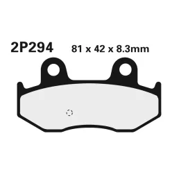 Plăcuțe frână Nissin sinterizate spate 2P-294ST