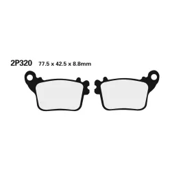 Plăcuțe frână Nissin sinterizate spate 2P-320ST