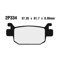 Plăcuțe frână Nissin sinterizate spate 2P-334ST