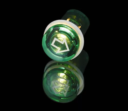 Martor semnalizare Highsider pentru ATV, verde, Ø 18 mm