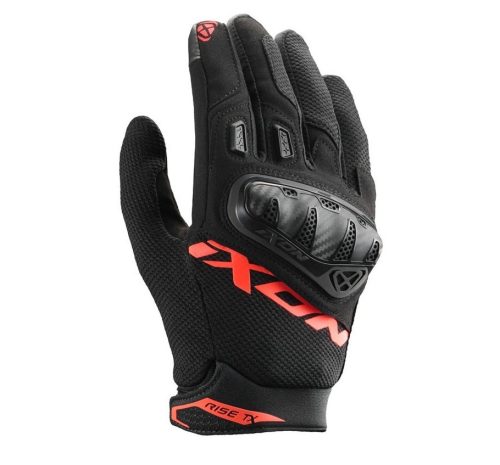 Manusi barbati Roadster vara textil Ixon Rise TX MS negru/rosu
