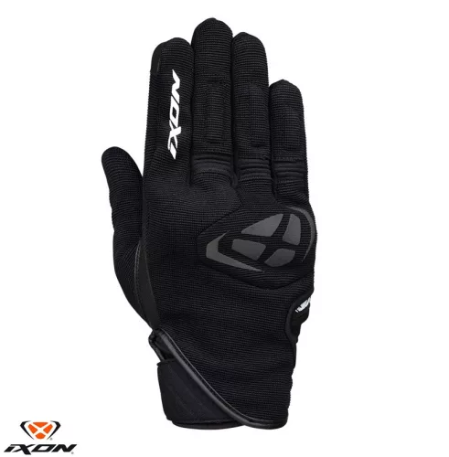 Manusi barbati Roadster vara textil/piele Ixon MIG MS negru/alb