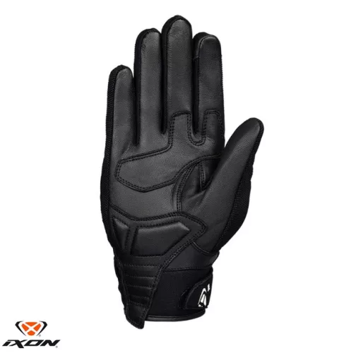 Manusi barbati Roadster vara textil/piele Ixon MIG MS negru/alb