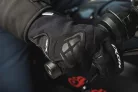 Manusi barbati Roadster vara textil/piele Ixon MIG MS negru/alb