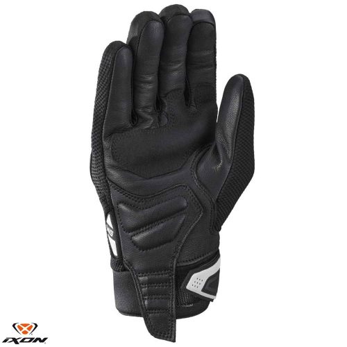 Manusi barbati Roadster vara textil/piele Ixon MIG 2 Air Flow MS negru/alb