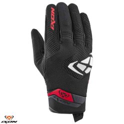   Manusi barbati Roadster vara textil/piele Ixon MIG 2 Air Flow MS negru/alb/rosu