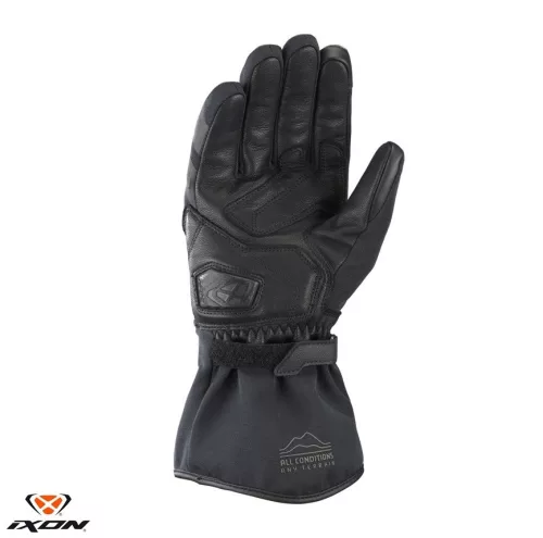 Manusi barbati Mid-season textil/piele Ixon Drizzle MS khaki/negru