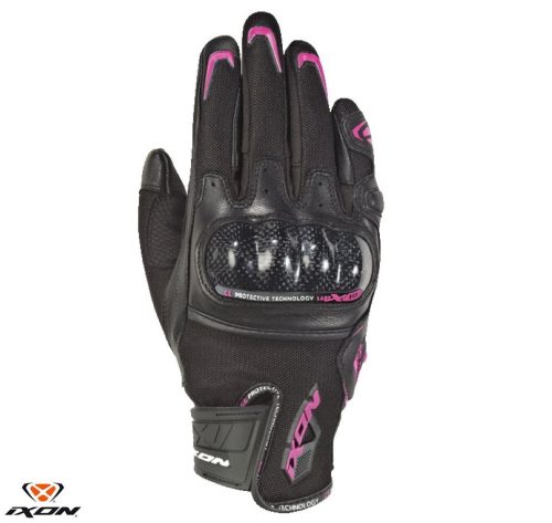 Manusi Ixon RS Rise Air LS negru/fucshsia (roz)