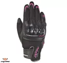 Manusi dama Roadster vara piele/textil Ixon RS Rise Air LS negru/fucshsia