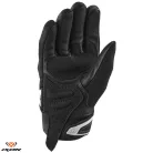 Manusi dama Roadster vara textil/piele Ixon MIG 2 LS negru/alb