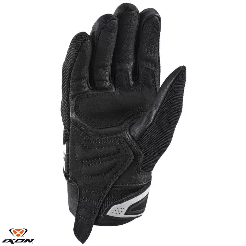 Manusi dama Roadster vara textil/piele Ixon MIG 2 LS negru/alb