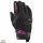 Manusi dama Roadster vara textil/piele Ixon MIG 2 LS negru/fuchsia - degete tactile