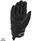 Manusi dama Roadster vara textil/piele Ixon MIG 2 LS negru/burgundy