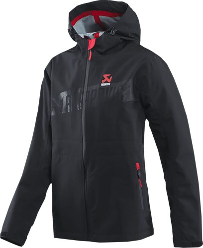 RAIN JACKET BLACK MEN L AKRAPOVIC 802070