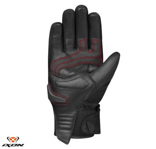 Manusi barbati Roadster piele Ixon Pro Hawker MS negru/rosu