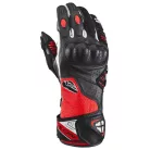 Manusi barbati Racing vara piele Ixon Thunder Air MS negru/rosu/alb