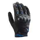 Manusi barbati Roadster vara piele/textil Ixon Rise Air 2 MS negru/albastru