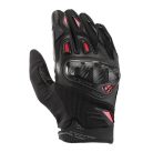 Manusi barbati Roadster vara piele/textil Ixon Rise Air 2 MS negru/rosu