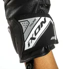 Manusi dama Racing vara piele Ixon Thund LS negru/alb