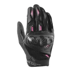   Manusi dama Roadster vara piele/textil Ixon Rise Air 2 LS negru/fuchsia