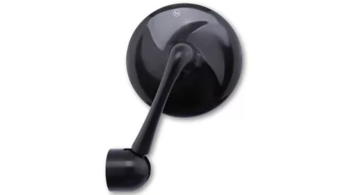 Oglindă capăt de ghidon Highsider Classic, negru (bucată)
