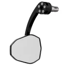 Oglindă capăt de ghidon Highsider Victory Evo, negru (bucată)