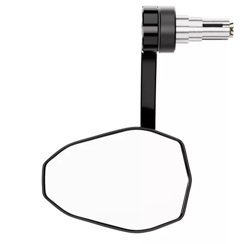 Oglindă capăt de ghidon Highsider Victory Evo, negru (bucată)