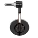 Oglindă capăt de ghidon Highsider Conero cu semnalizator LED, negru (bucată)