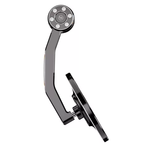 Oglindă capăt de ghidon Highsider Conero cu semnalizator LED, negru (bucată)