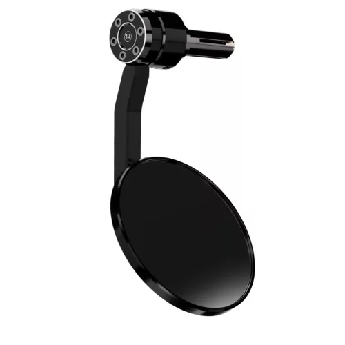 Oglindă capăt de ghidon Highsider Conero cu semnalizator LED, negru (bucată)