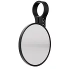 Oglindă capăt de ghidon Highsider Conero-XS, braț scurt, negru mat (bucată)