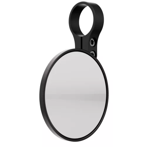 Oglindă capăt de ghidon Highsider Conero-XS, braț scurt, negru mat (bucată)