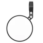 Oglindă capăt de ghidon Highsider Conero-XS, braț scurt, negru mat (bucată)